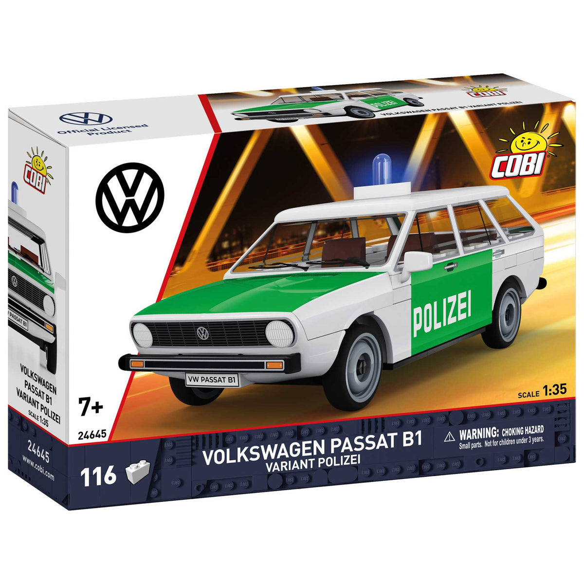 CB-24645 - VW Passat B1 Variant Polizei (Cobi)