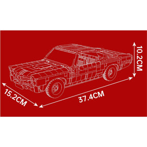 10199 - Muscle Car GTO (Mould King)