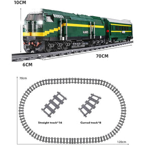 12001 - NJ2 Diesel Lokomotive (Mould King)