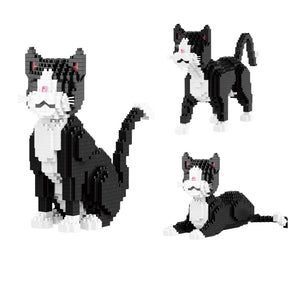 B-16626 - 3in1 Katzen schwarz-weiß (Balody)