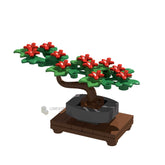 LB-20036-Bonsai mit roten Blüten (Lonestar-Bricks)