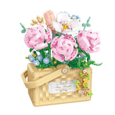 SP-21071 - Rosa Blumenkorb (Sonderposten)