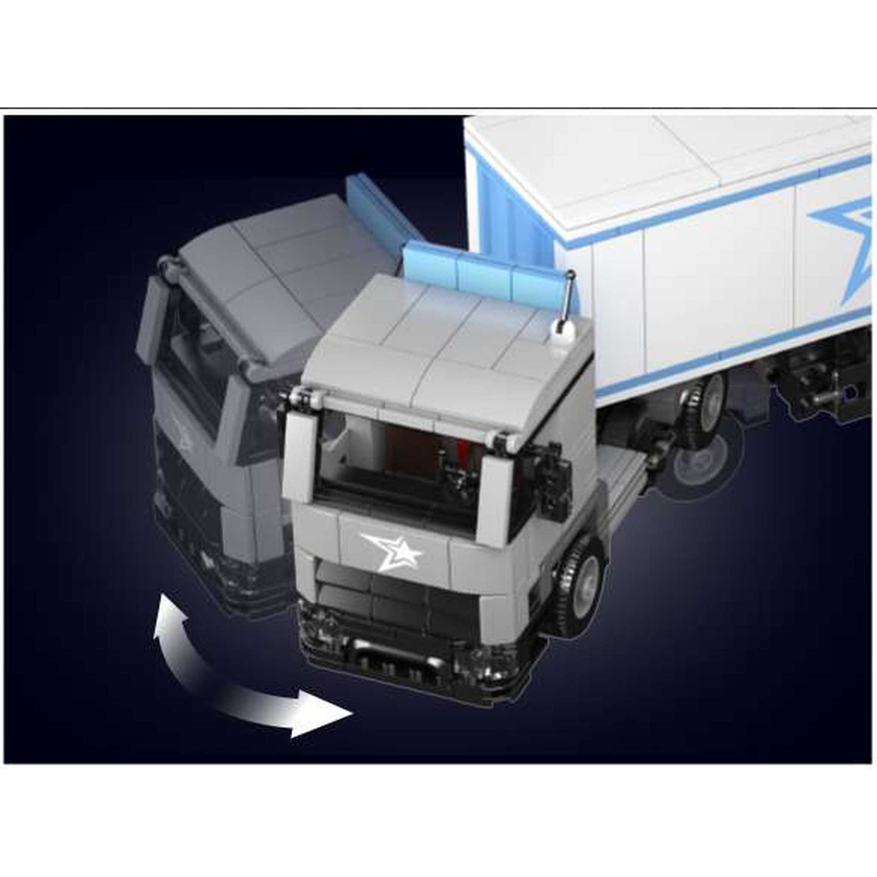 24070 - Container LKW (Mould King)
