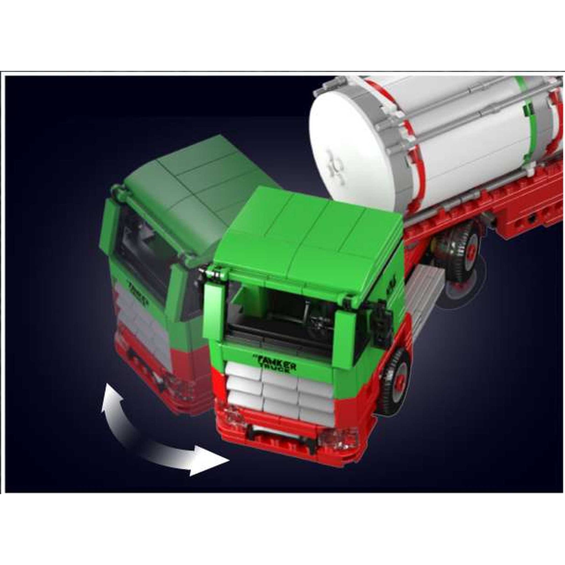 24075 - Tanklastwagen (Mould King)