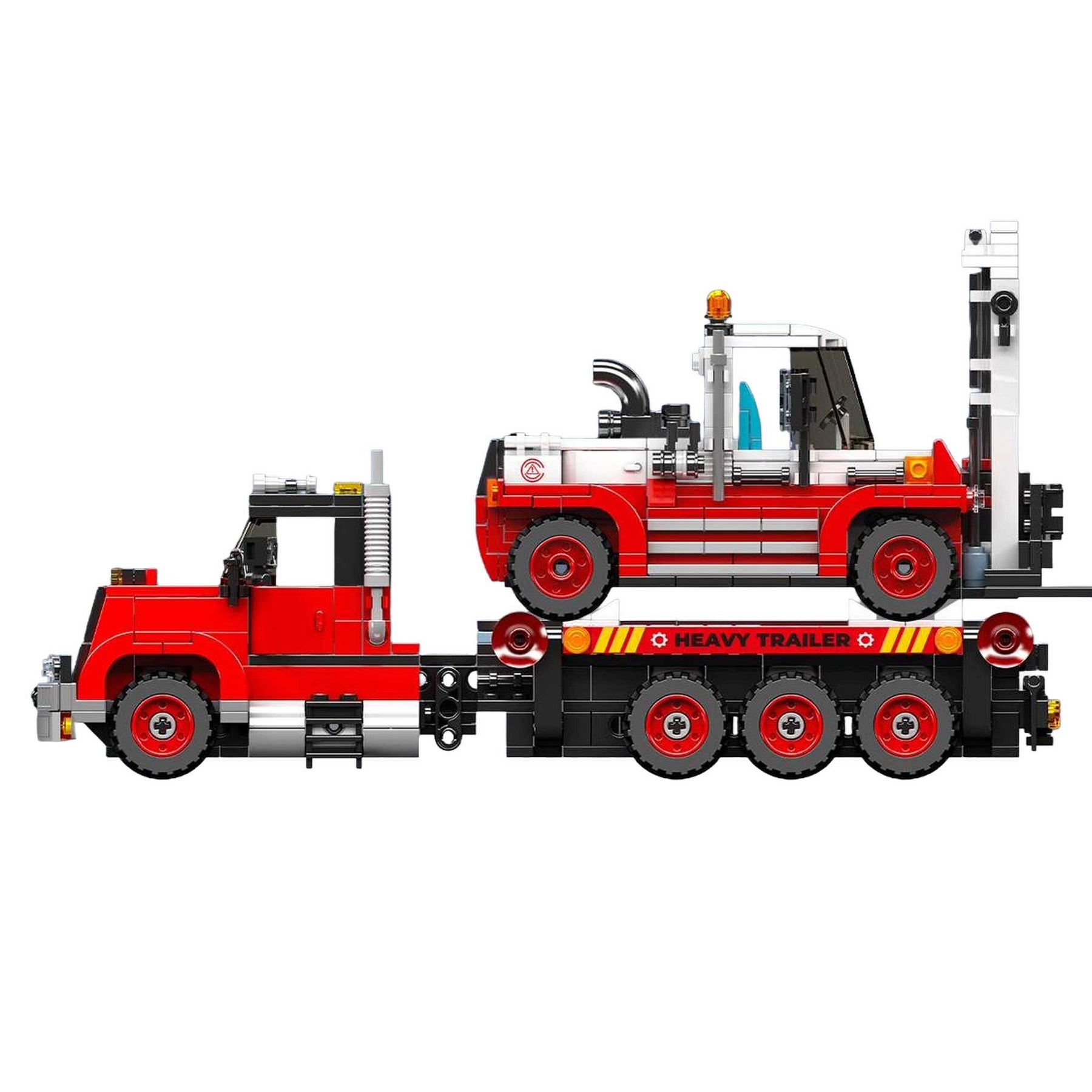 24079 - Transporter mit Gabelstapler (Mould King)