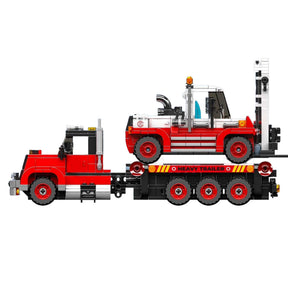 24079 - Transporter mit Gabelstapler (Mould King)