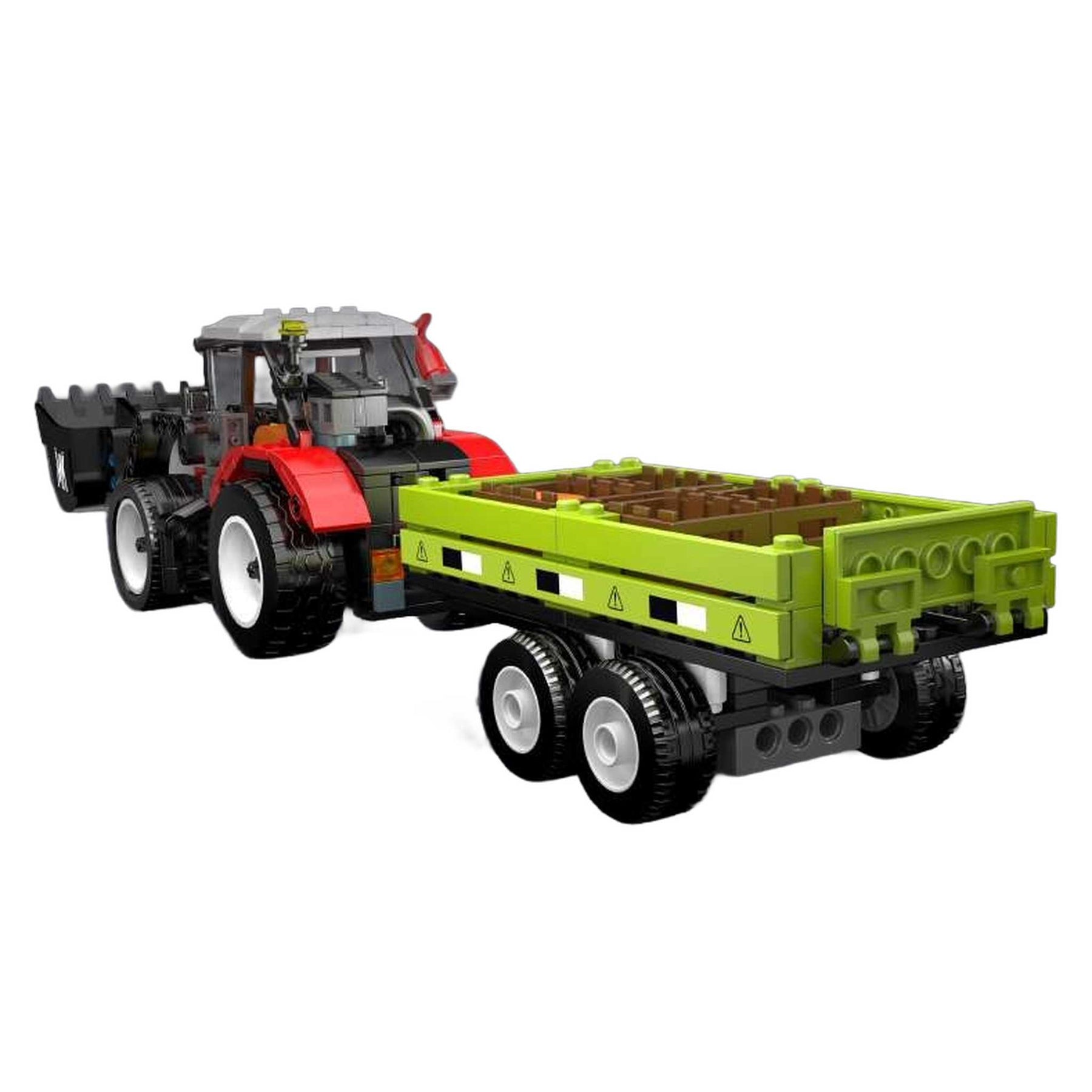 24093 - Traktor mit Anhänger (Mould King)