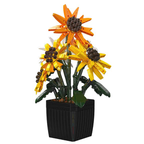 24111 - Sonnenblumen im Topf (Mould King)