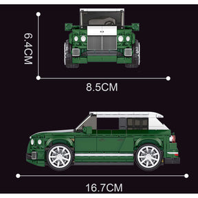 27026  -SUV grün inkl. Vitrine (Mould King)