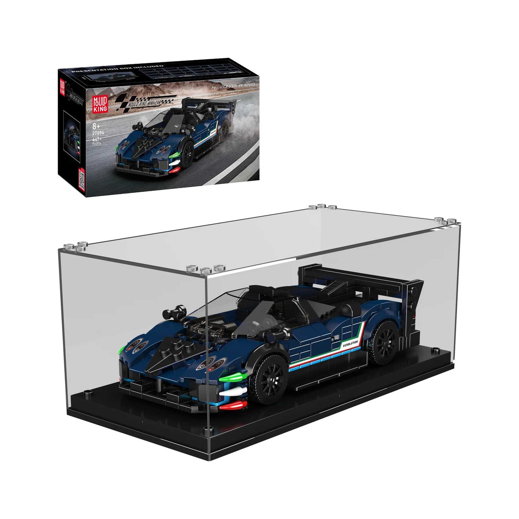 27094 - Sportwagen Revo inkl. Vitrine (Mould King)