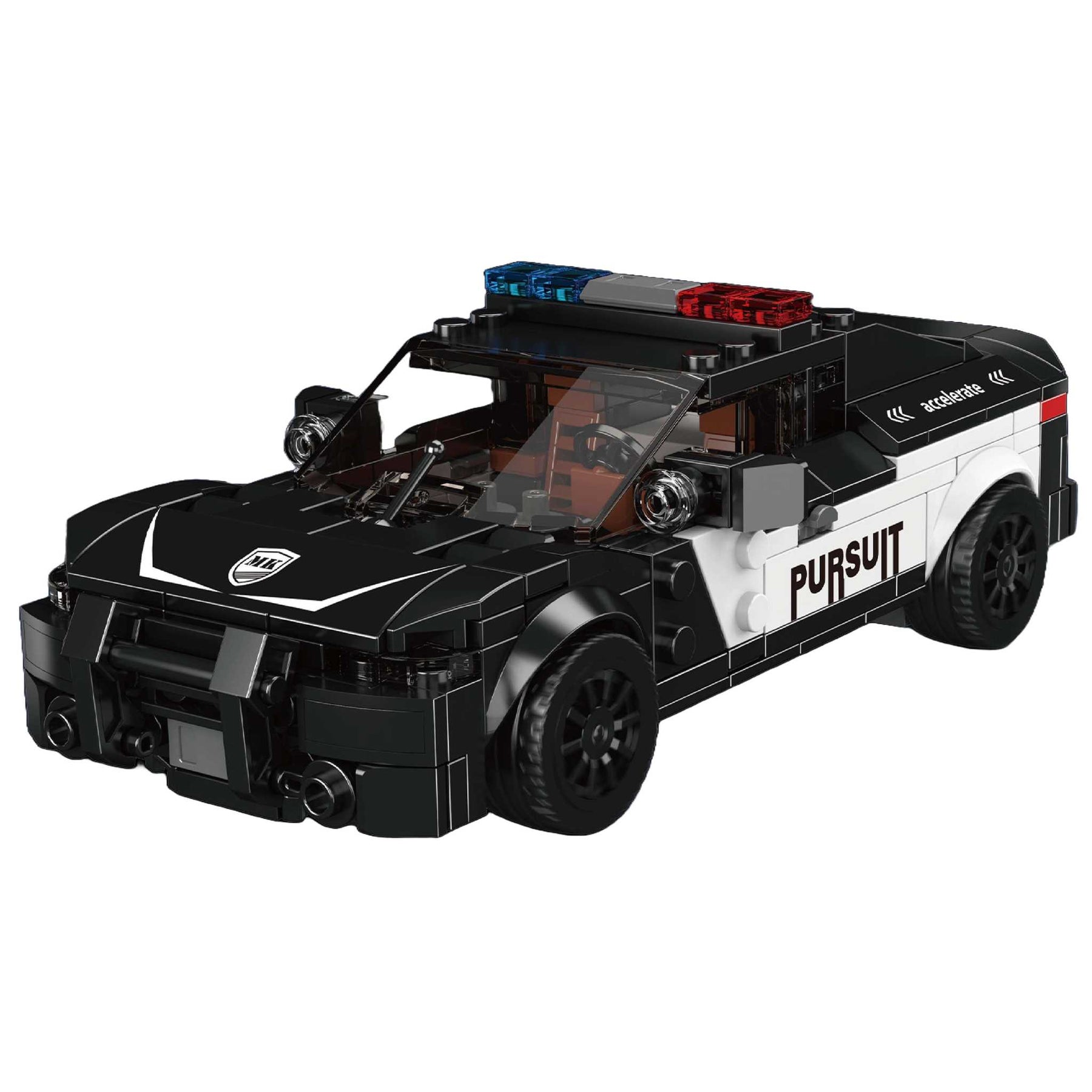 27098 - Polizei Challenger inkl. Vitrine (Mould King)