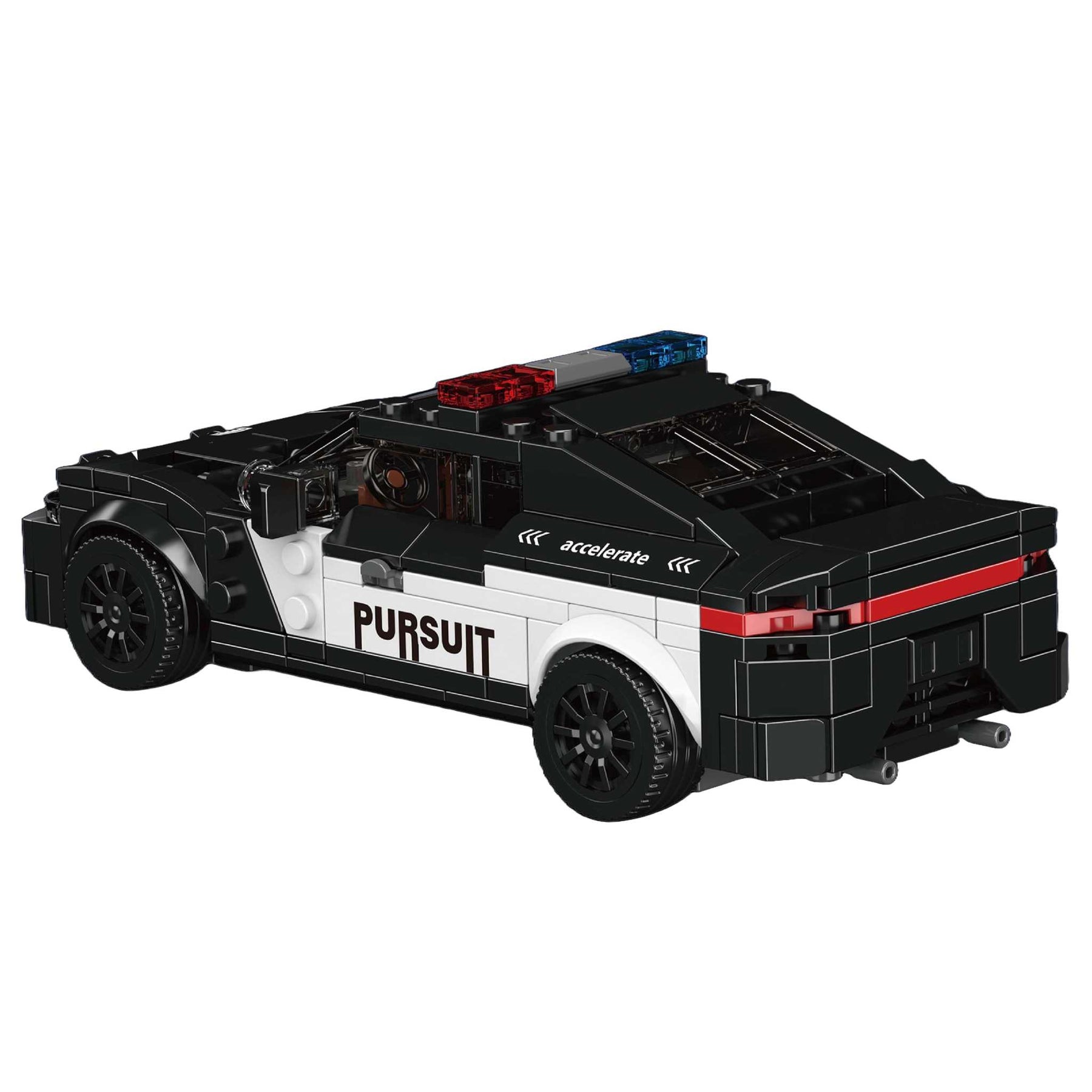 27098 - Polizei Challenger inkl. Vitrine (Mould King)