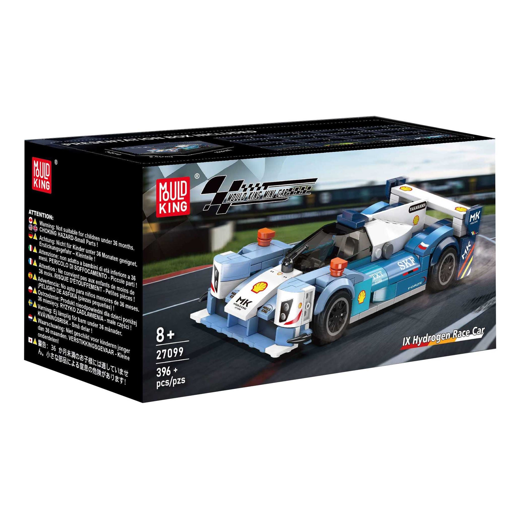 27099 - Sportwagen IX Frozen inkl. Vitrine (Mould King)