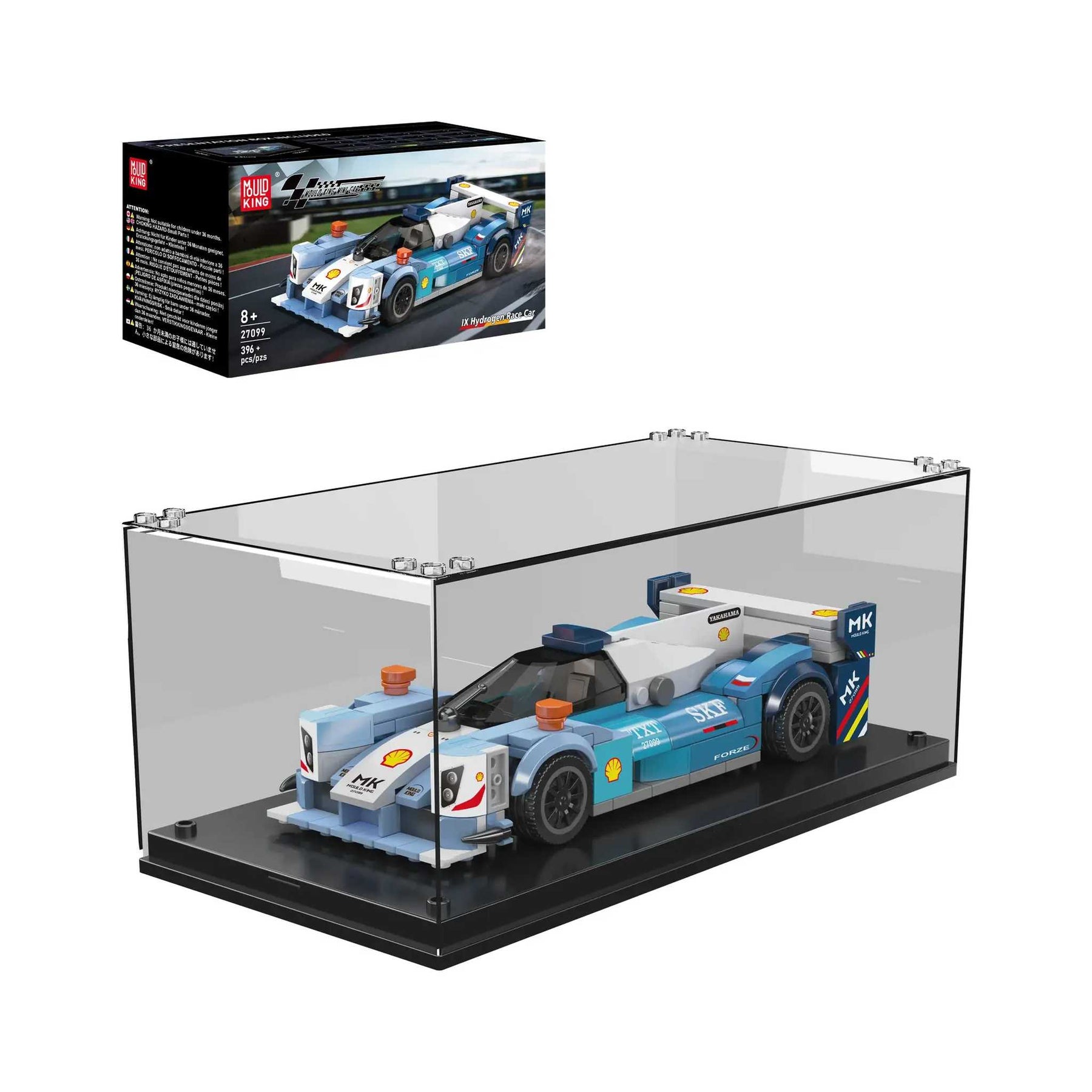 27099 - Sportwagen IX Frozen inkl. Vitrine (Mould King)
