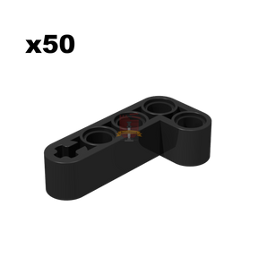 Technik Angular Beam 4x2 schwarz 50 Stück (Gobricks)