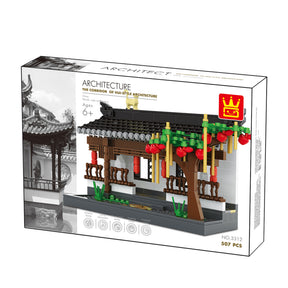 3312 - Chinesischer Korridor im Hui-Stil (Wange)