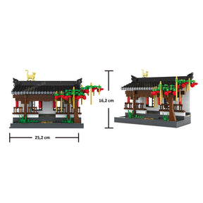 3312 - Chinesischer Korridor im Hui-Stil (Wange)