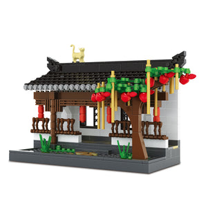 3312 - Chinesischer Korridor im Hui-Stil (Wange)