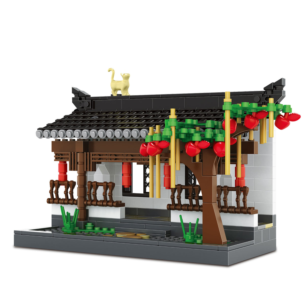 3312 - Chinesischer Korridor im Hui-Stil (Wange)