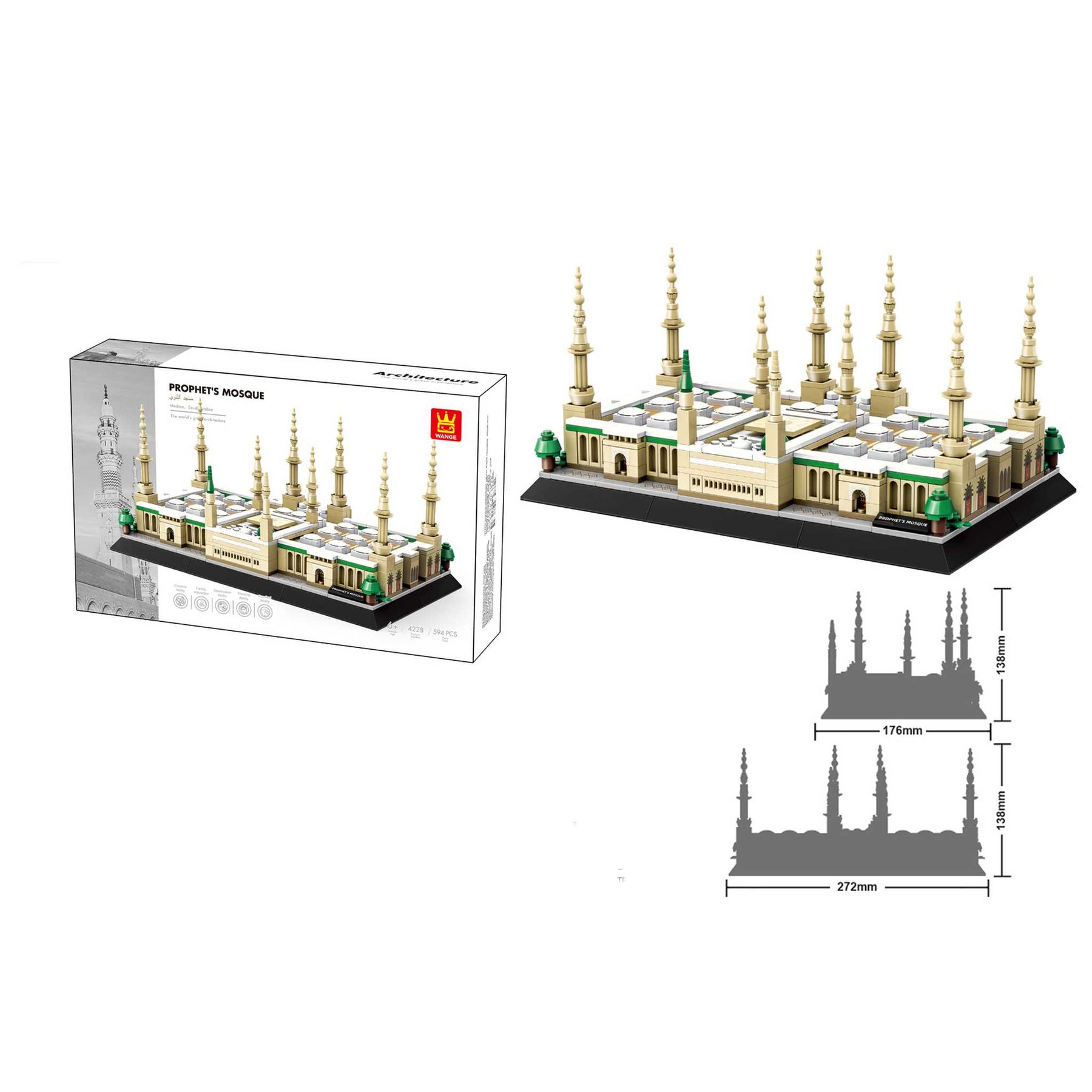 4228 - Prophetenmoschee Medina (Wange)