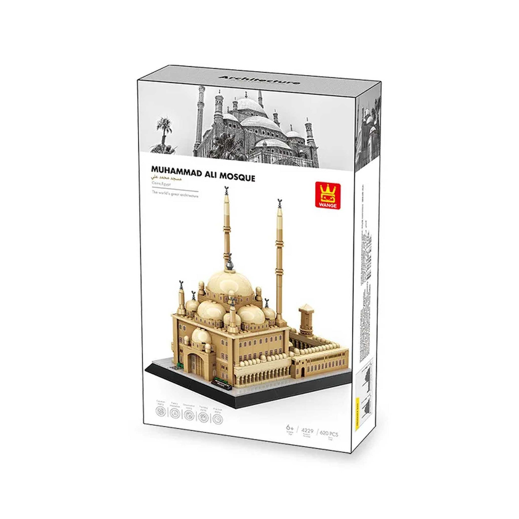 4229 - Muhammad-Ali-Moschee Kairo (Wange)