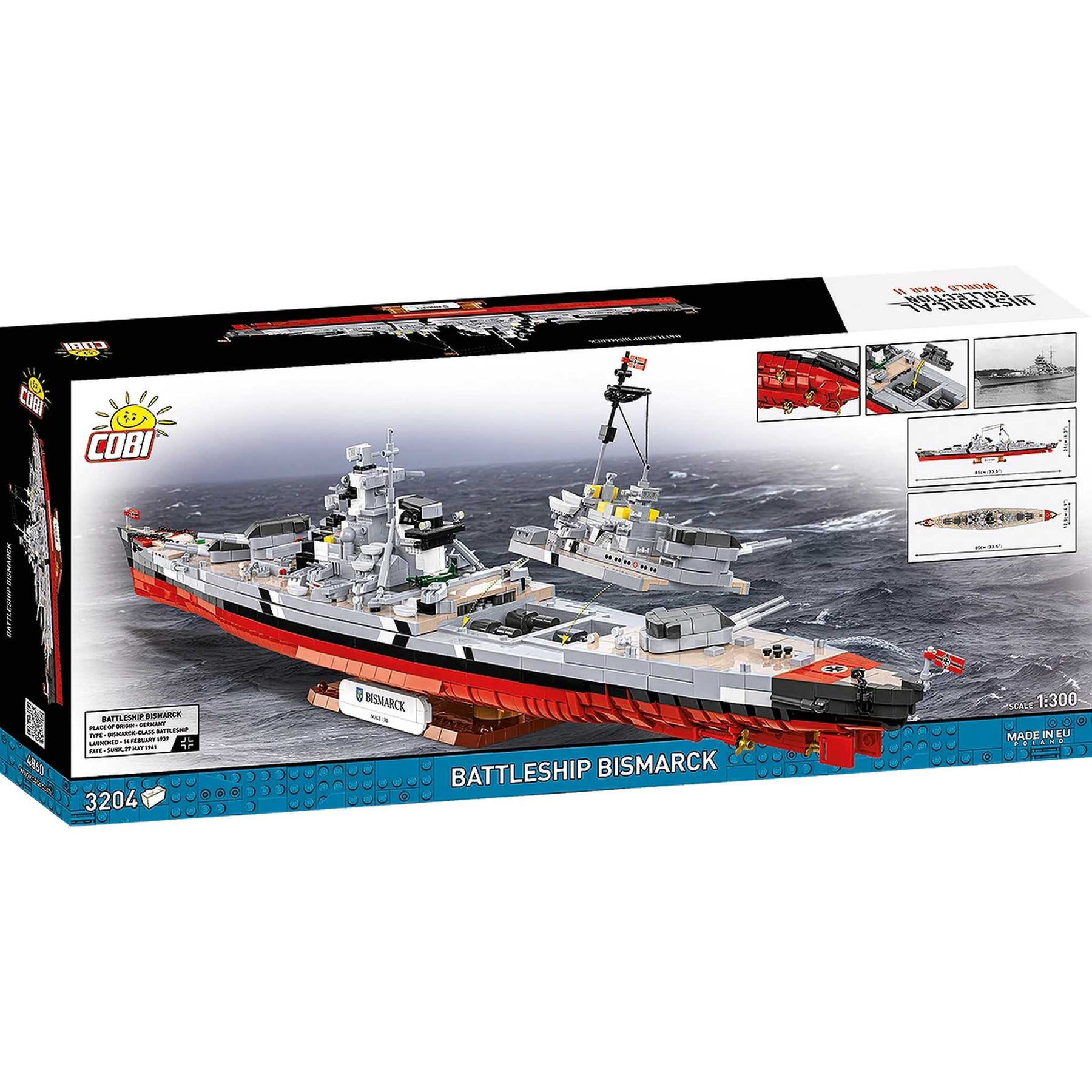 CB-4860 - Schlachtschiff Bismarck (Cobi)