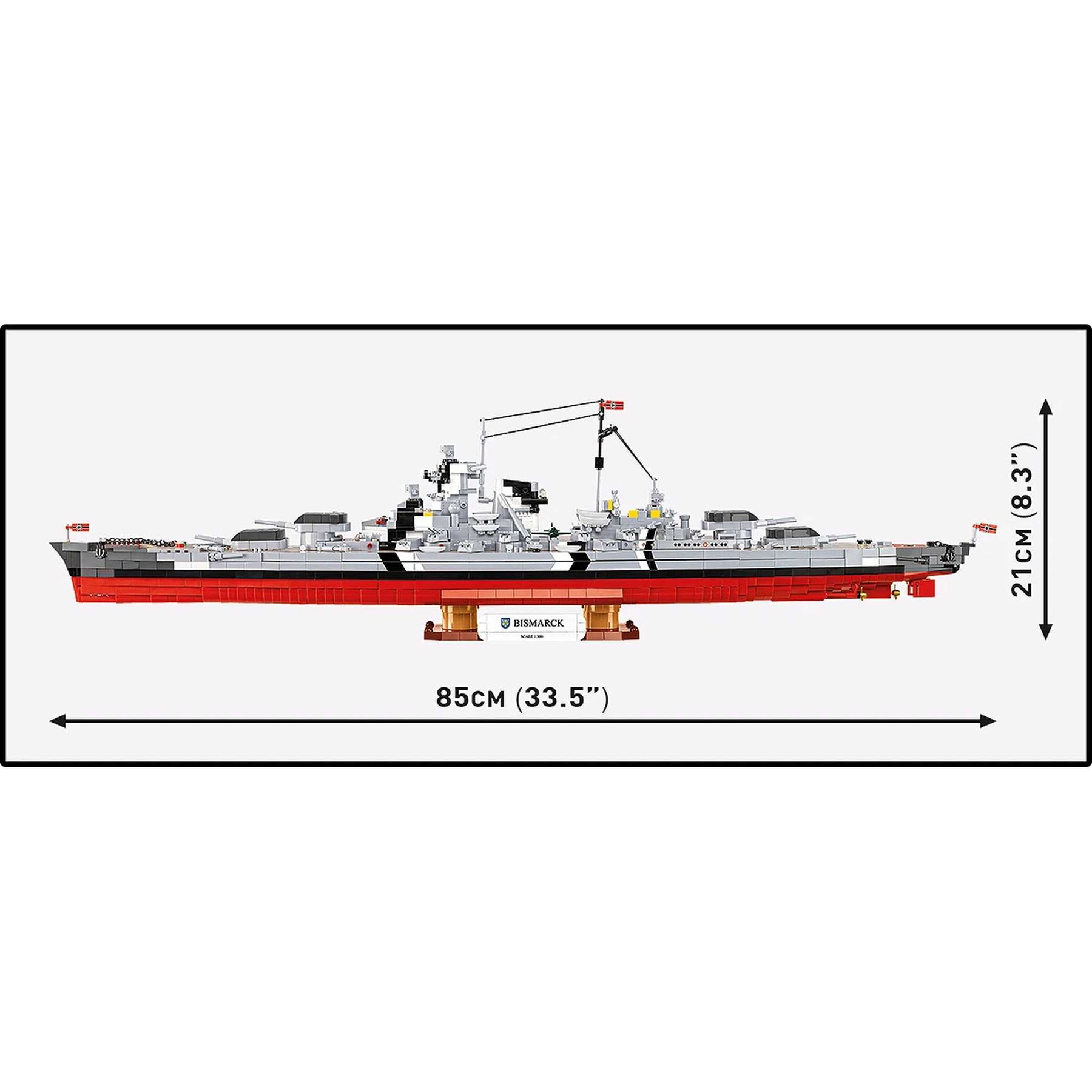 CB-4860 - Schlachtschiff Bismarck (Cobi)