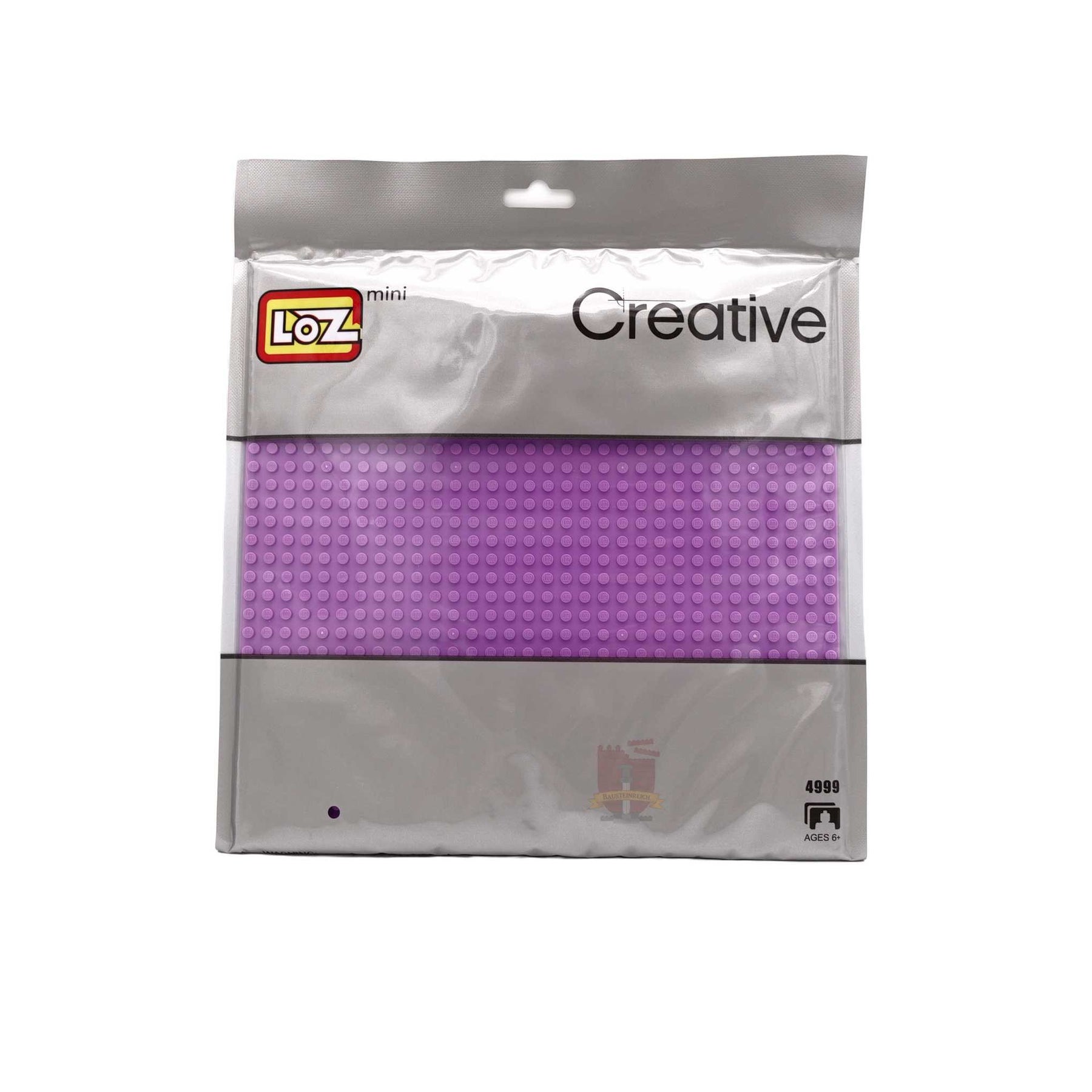 4999-4 - Baseplate 32x32 Lila Minibricks (LOZ)