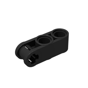 Cross Block 1x3 schwarz 100 Stück (GoBricks)