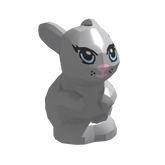 LB-40088- großer Hase grau (Lonestar-Bricks)