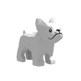 LB-40048- Bulldogge weiß (Lonestar-Bricks)