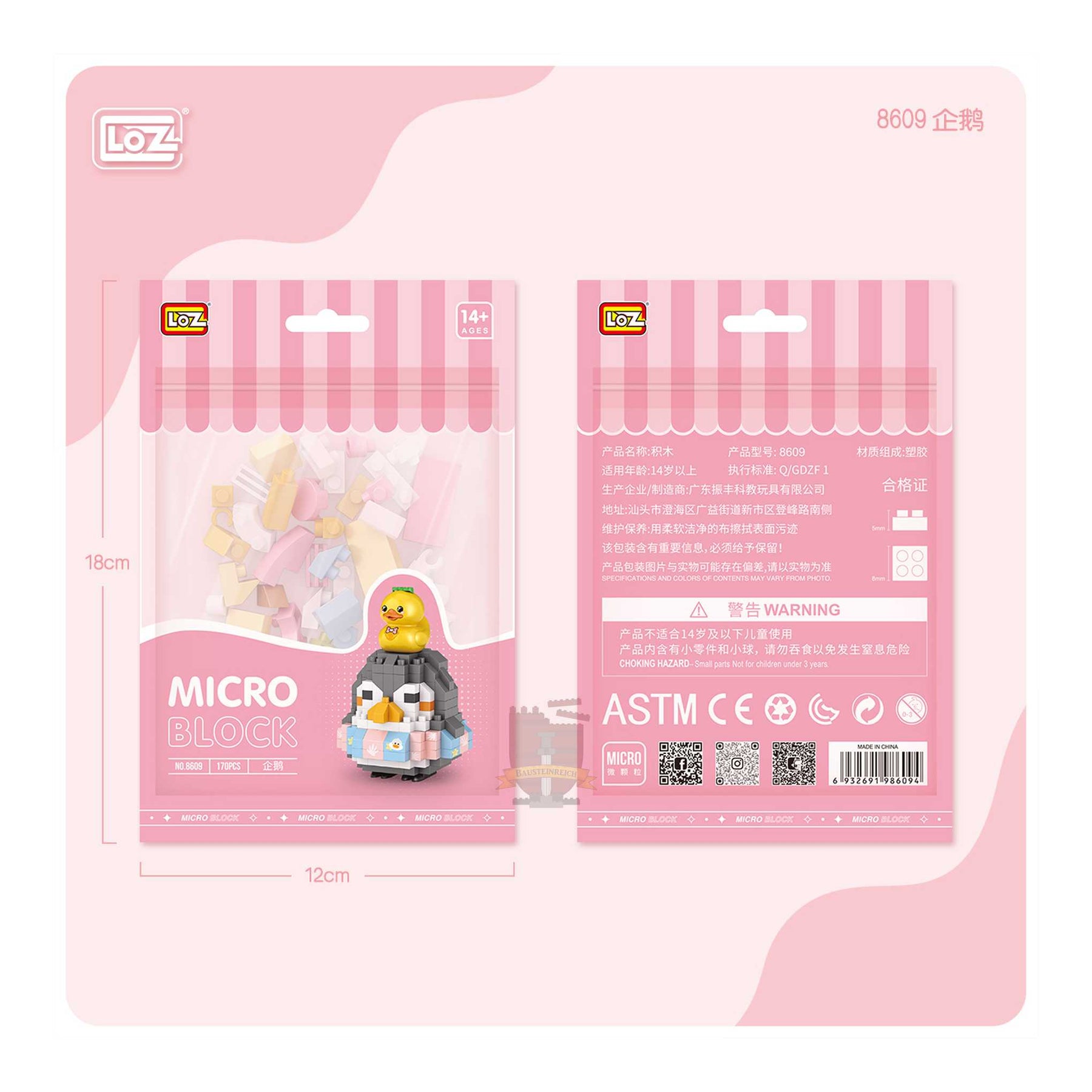 8609 - Pinguin (LOZ)