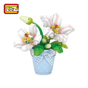 8837 - Lilien im Topf (Loz)