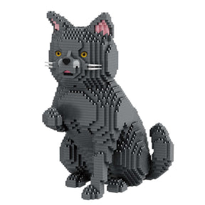 B-16644 - 2in1 Russisch-Blau Katze (Balody)