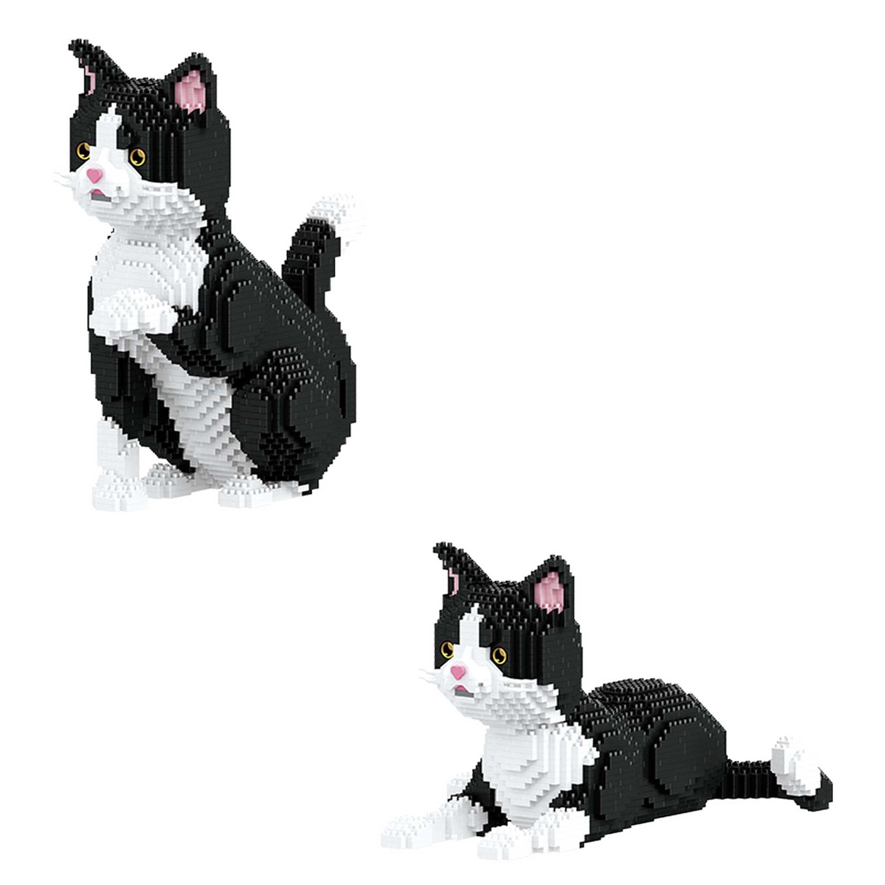 B-16646 - 2in1 Schwarz-Weiße Katze (Balody)