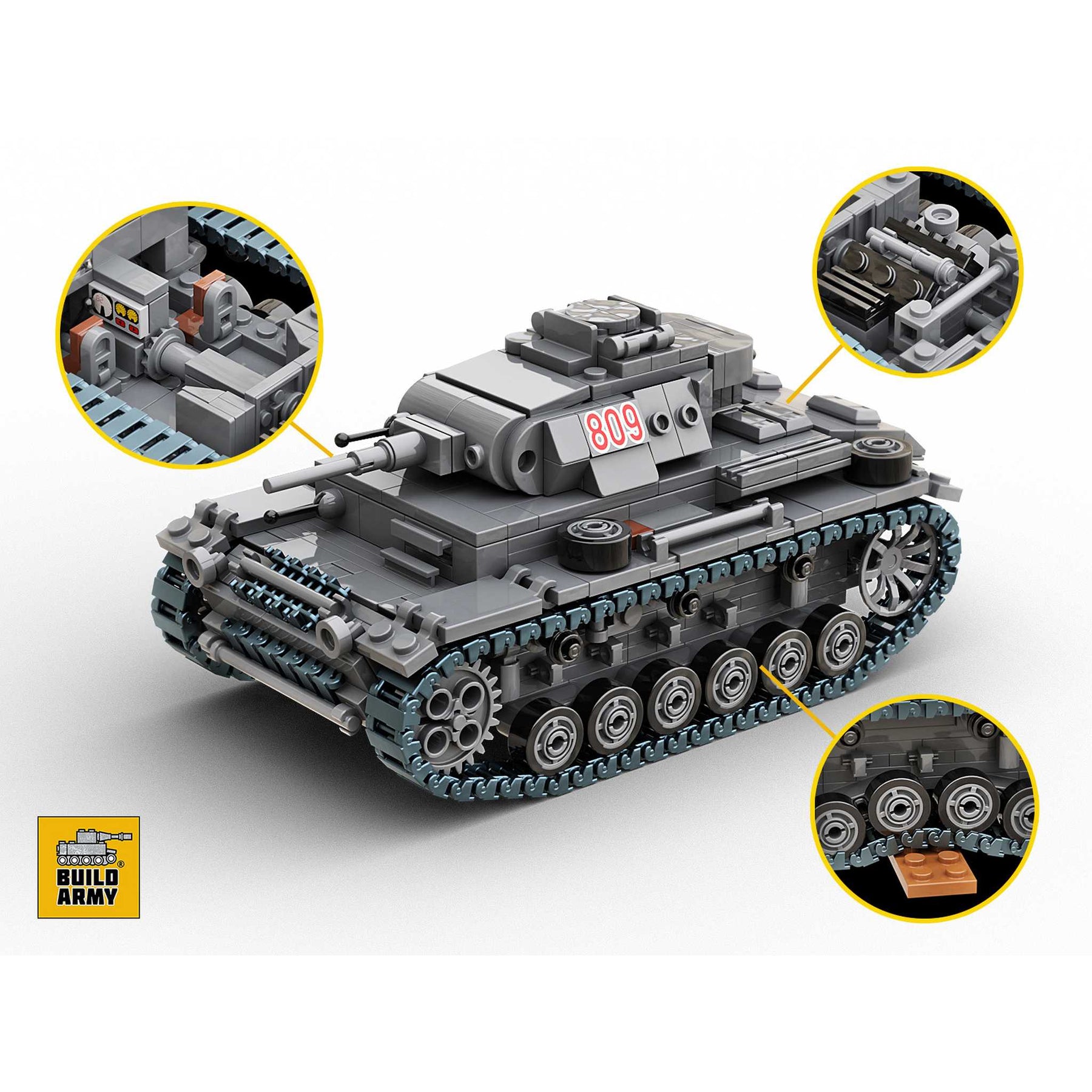 BA0141 - Panzer III Ausf. J (Buildarmy)