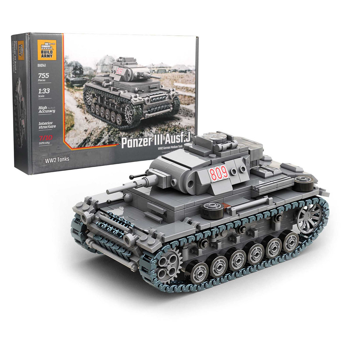 BA0141 - Panzer III Ausf. J (Buildarmy)