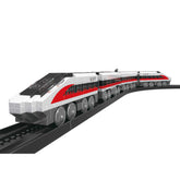 JK-DD01-02A - Hochgeschwindigkeitszug rot (Lonestar Bricks)