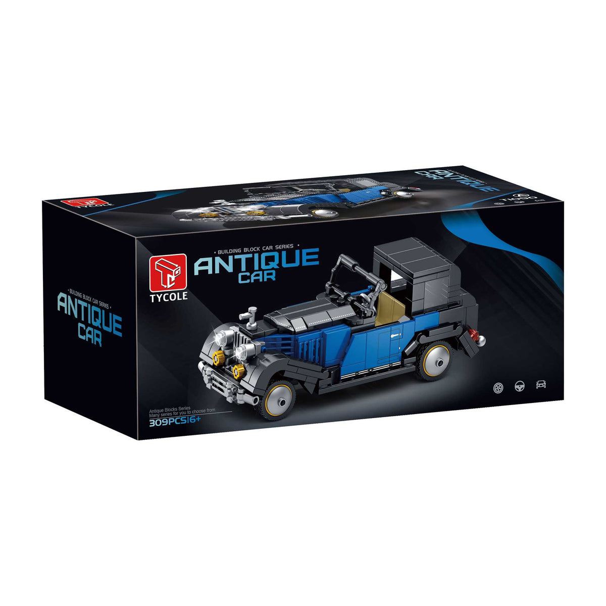 T1090 - Royce Oldtimer inkl. Vitrine (TGL)