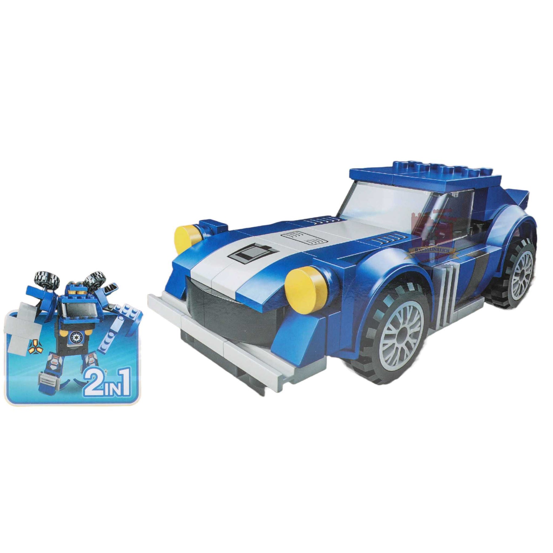 43152 - 4er Set Robocars Bundle klein 2 in1 Modell