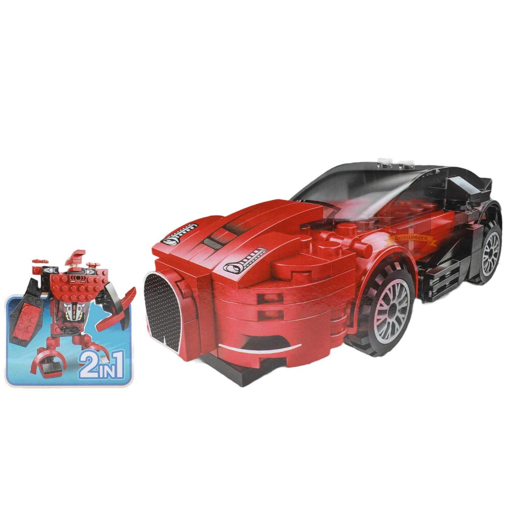 43152 - 4er Set Robocars Bundle klein 2 in1 Modell