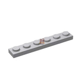 Plate 1x6 Hellgrau 50 Stück (Cada)