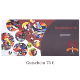 75 € Gutschein für unseren Laden in Berlin