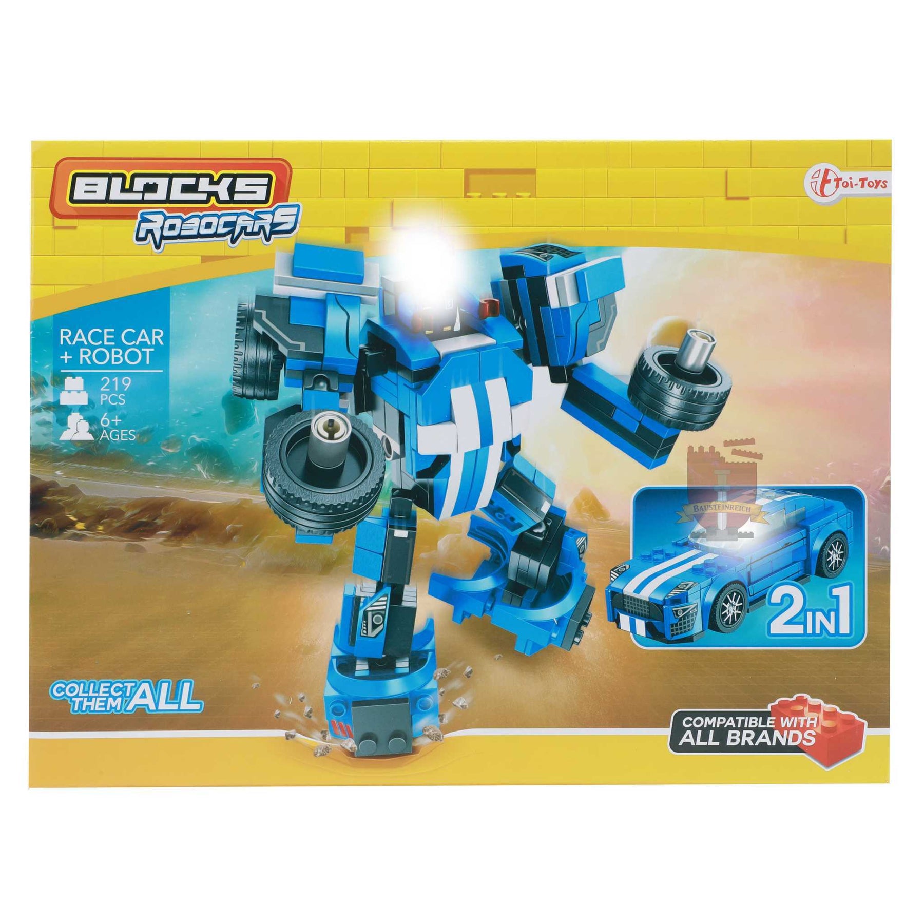 43154 - 4er Set Race Car Bundle groß 2 in1 Modell